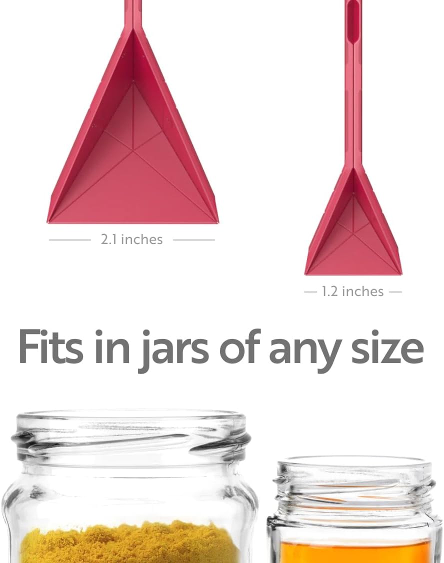 POLYGONS FLAT 3-IN-1 FOLDING MEASURING SPOONS