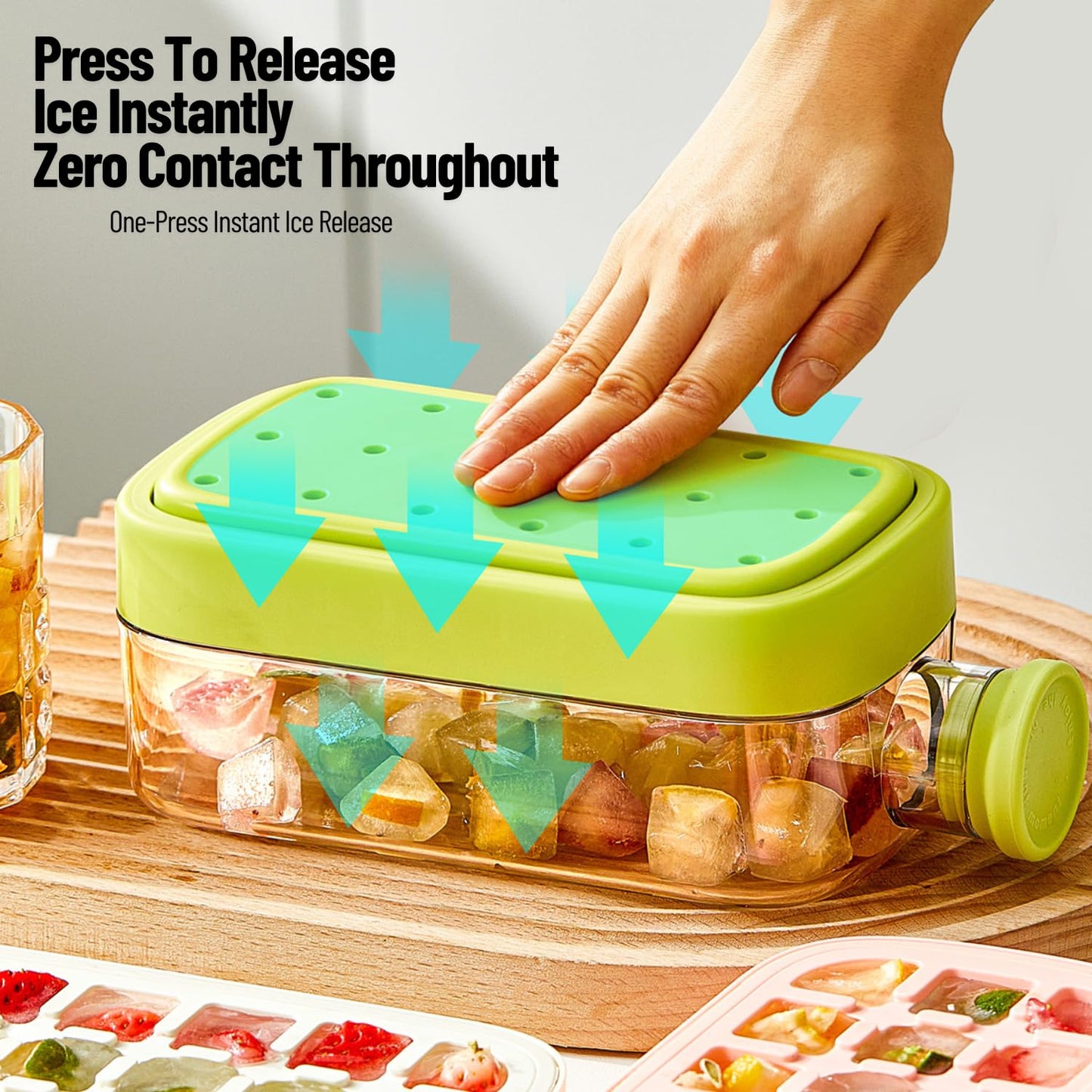 Ice Cube Mould Water Bottle