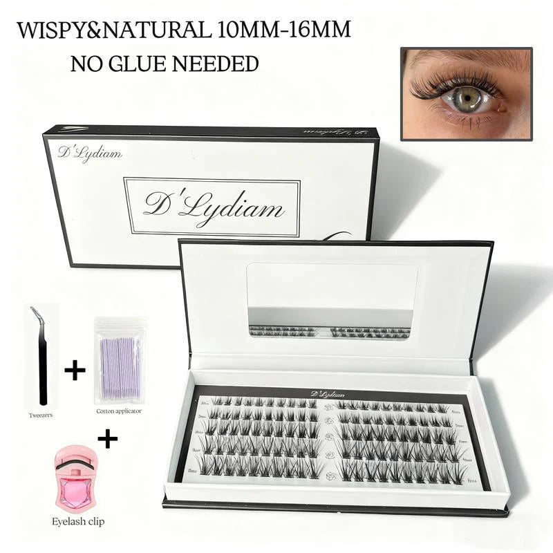 Glue-Free DIY Eyelash Set
