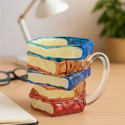 3D book mug