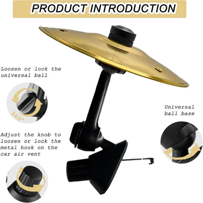 Car Cymbal Air Vent Mini Drum BeatRide Pro  Add to c
