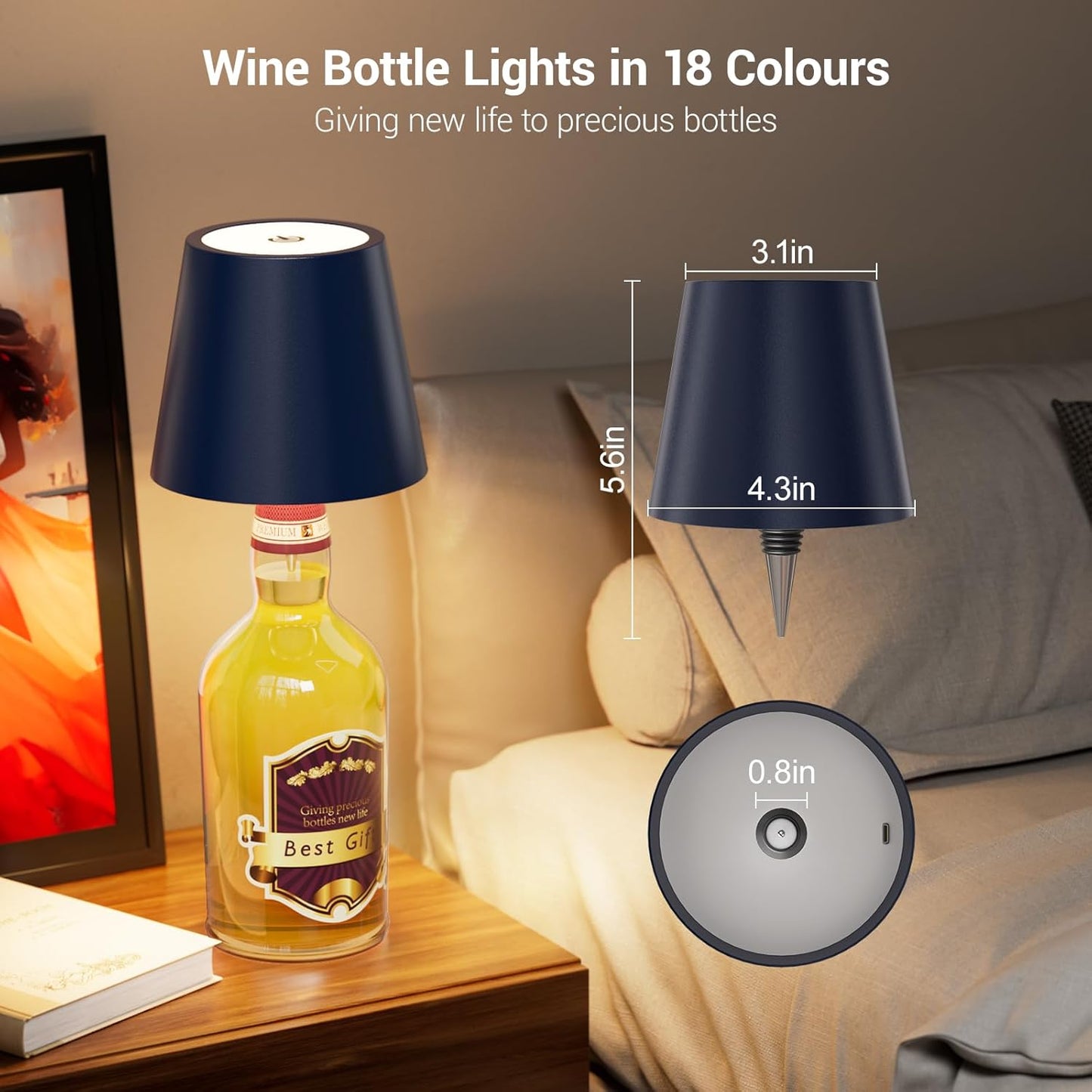 Bottle Lamps