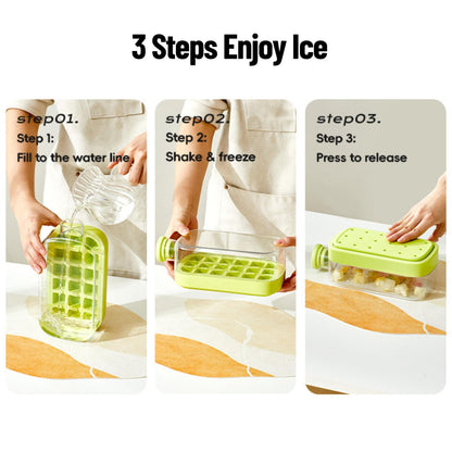 Ice Cube Mould Water Bottle