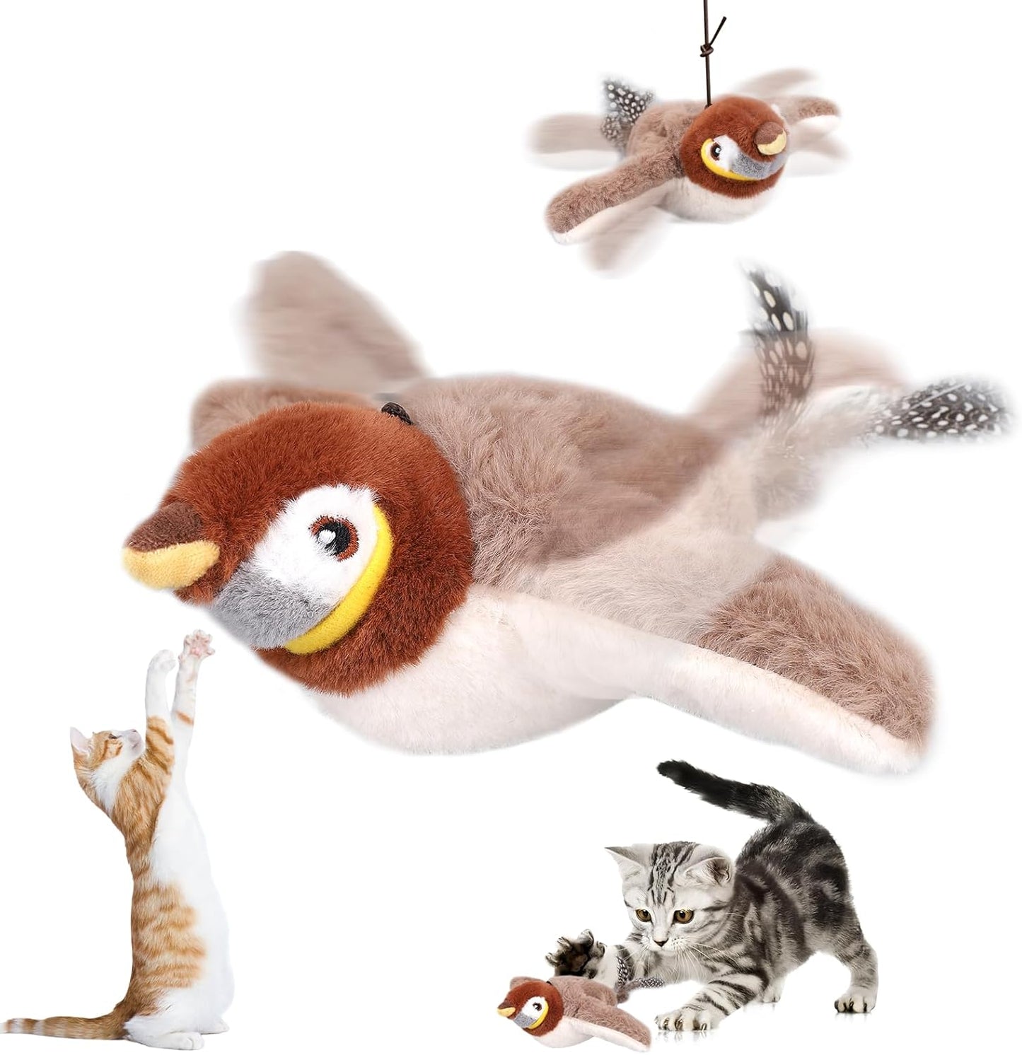Flappy Chase Interactive Cat Toy