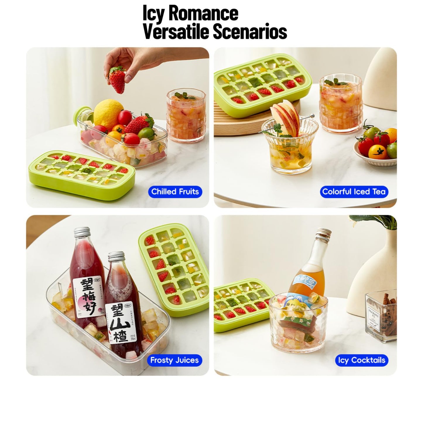 Ice Cube Mould Water Bottle